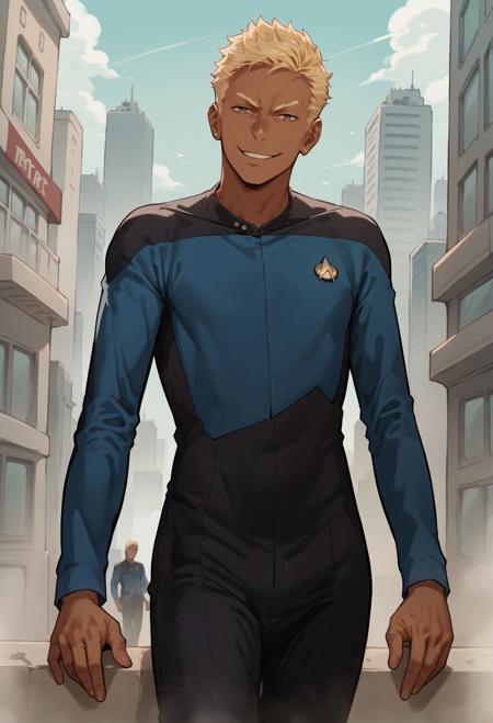 Star Trek TNG uniforms (standalone for early seasons version update) (pony)
