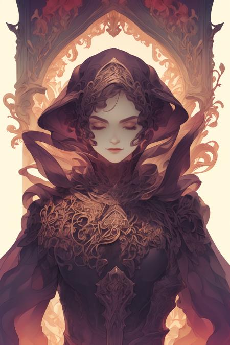 Anime Tarot effect of a complex armor - tangbohu 33