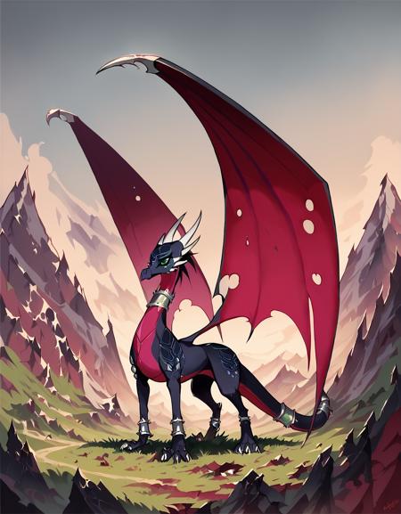 Corrupted Cynder【 The legend of Spyro - A New Beginning 】- 【PONY - FLUX - DSXL】