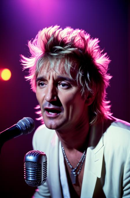 SDXL Rod Stewart 1980s