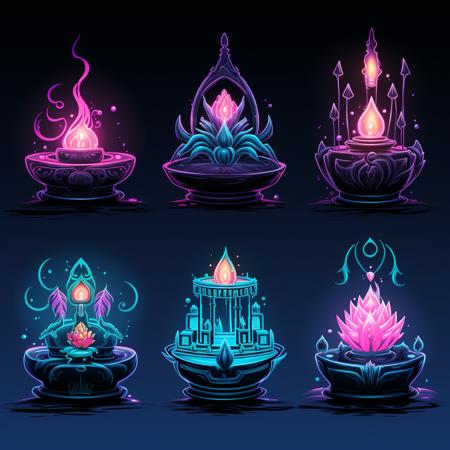 ArtfullyAssets - neonglow