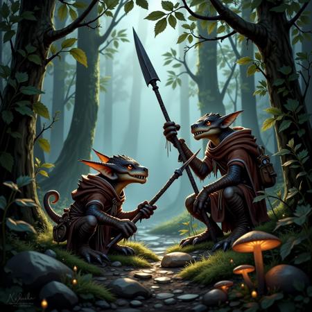 Magic Creatures: Kobolds! Flux & Illustrious & SDXL1.0 models