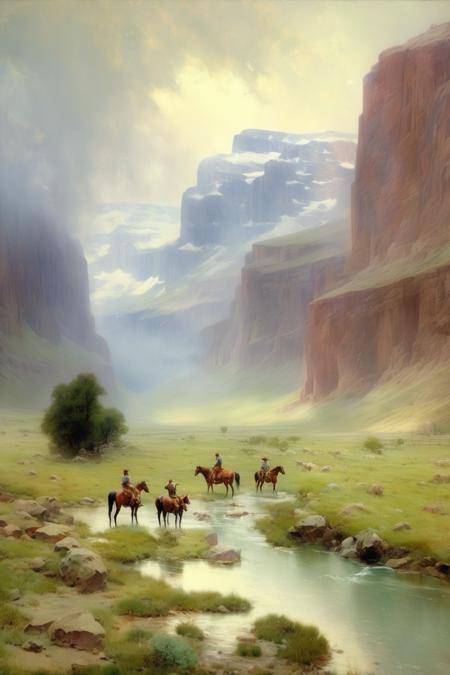 Thomas Moran Style