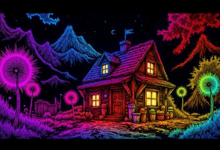 Glowing Drawing