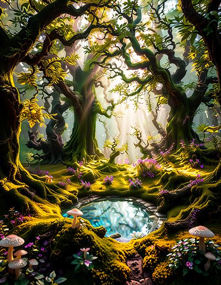 enchanted forest background版本v1.0 (ID: 1306336)