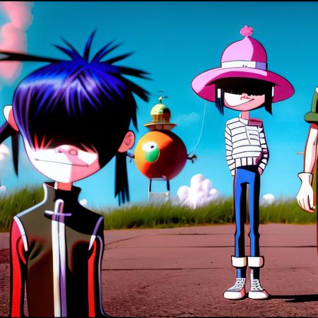 Gorillaz Diffusion