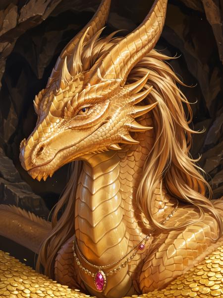 Dragon Portrait LoRA