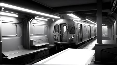 Whitebox Style SDXL - Environment & Level Design Concept Art Game Dev Tool
