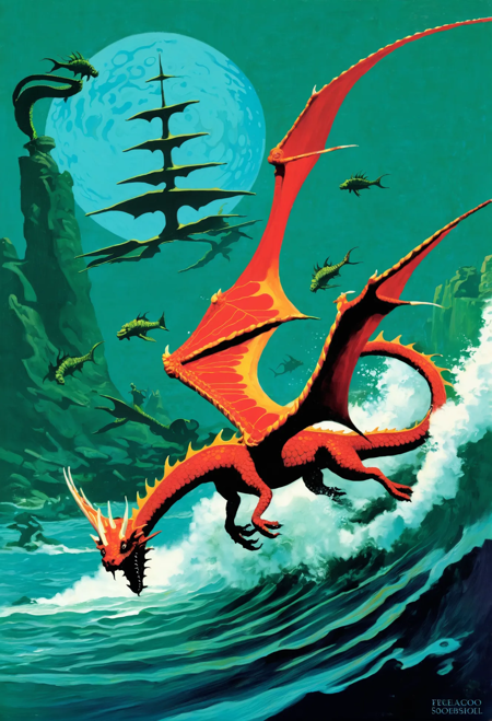 Pulp fantasy visual element wildcards