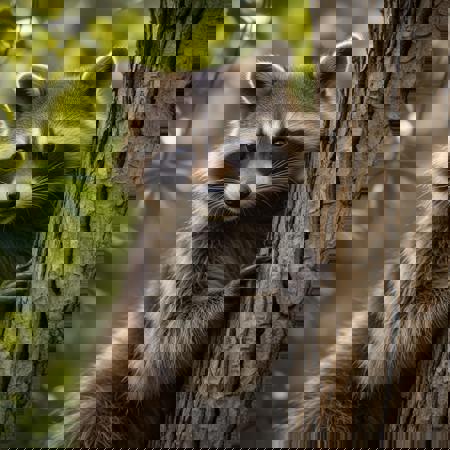 the animals in the forest