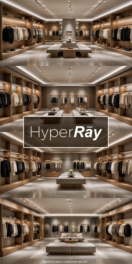 AiARTiST-HyperRAY XL 室内设计渲染系统 XL interior design system