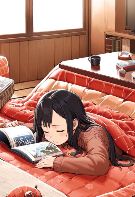こたつ kotatsu SDXL