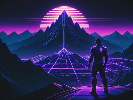 Neon Cyberpunk Cyberspace FLUX, SDXL, Pony & SD1.5