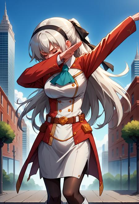 Dabbing Concept - Lora Pony