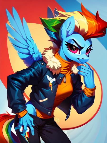 Older Rainbow Dash