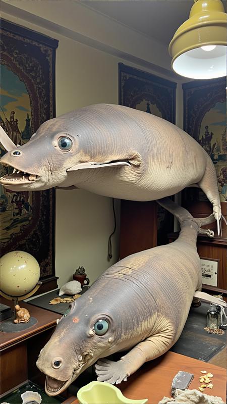 Bad Taxidermy Animals [Flux]