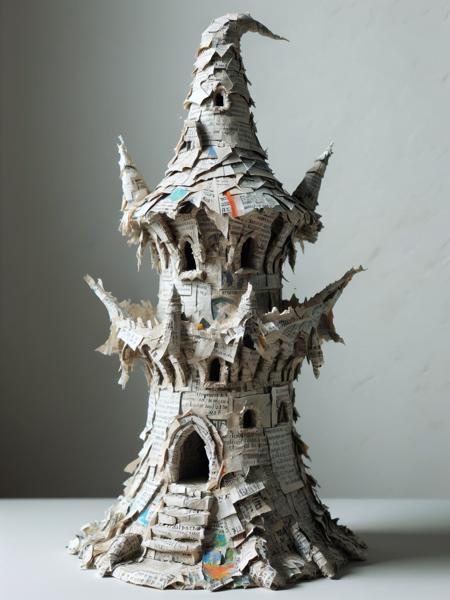 Papier Mache Style SDXL