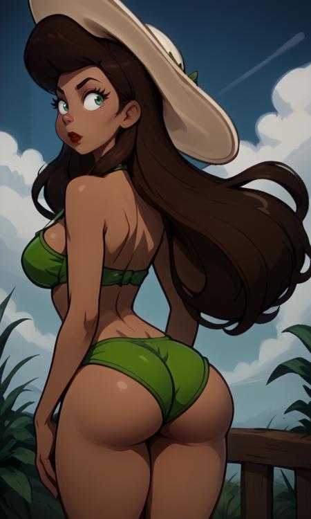 Brunette Beach Babe - Hey Arnold - 2000