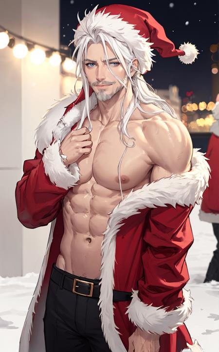 Sexy Santa Clause | Merry Christmas | Bara Concept
