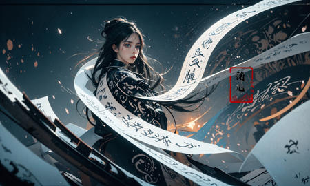 绪儿-书法