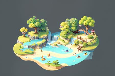 游戏沙盘（Game scenes）