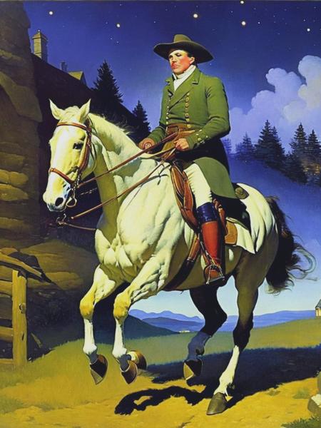 N.C. Wyeth Style版本SD 2.1 (ID: 113924)