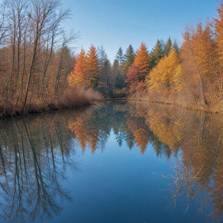 Blue Pond Hokkaido by Styx
