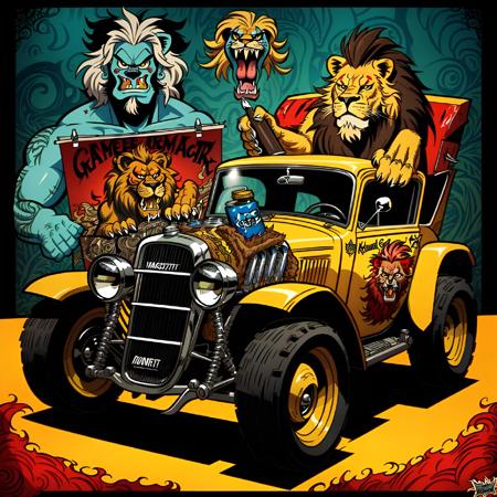 Kustom Kulture | Rat Fink版本v1.0 (ID: 98462)