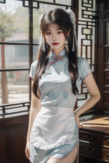 一件简单的小旗袍 a simple short qipao