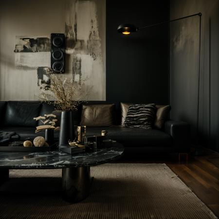 MM2 Black style Living room