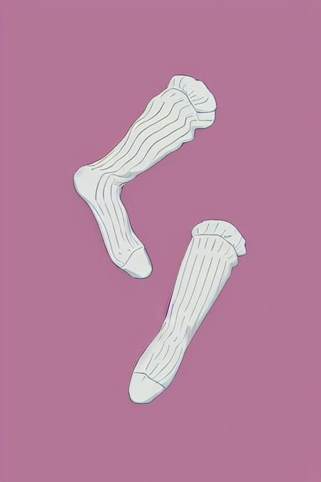 socks removed - white | simple painting layer