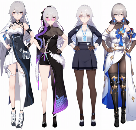 (SDXL: A3)MIHOYO Collection 米家全家桶 (Honkai Impact 3rd | Honkai Star Rail | Genshin Impact | Zenless Zone Zero)版本布洛妮娅(大鸭鸭)-Bronya (adult) (adult)