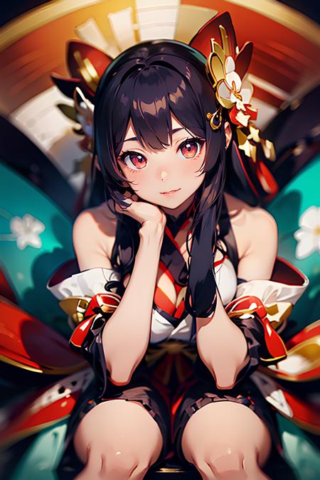 Tel'annas Fox Shrine Maiden AoV LoRA Model