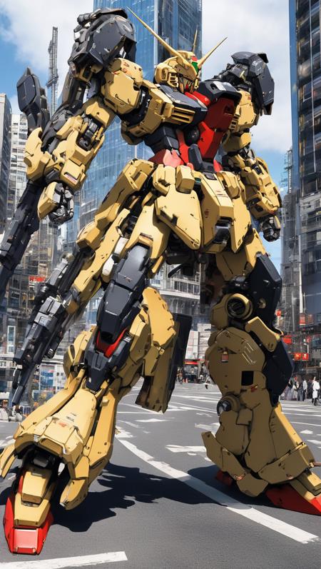 [Illustrious / SDXL] Super robot diffusion XL (Gundam, EVA, ARMORED CORE, BATTLE TECH like mecha lora)