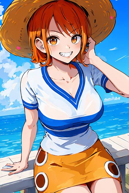 Nami (One Piece) Pre and Post Timeskip LoRA版本pre timeskip (ID: 18188)