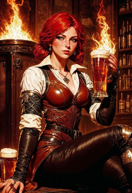 Triss Merigold (The Witcher 3) | FLUX