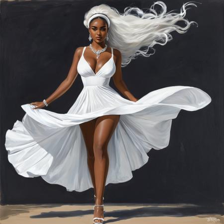 Realistic Drawing + Paitning style XL + F1D