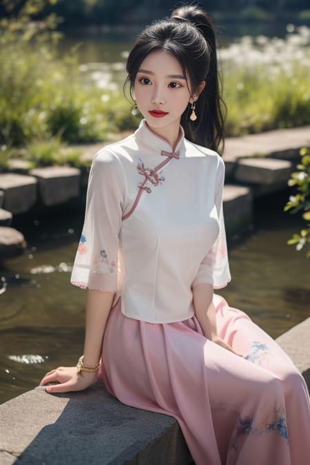 一套简单的民国风唐装 a simple tang zhuang