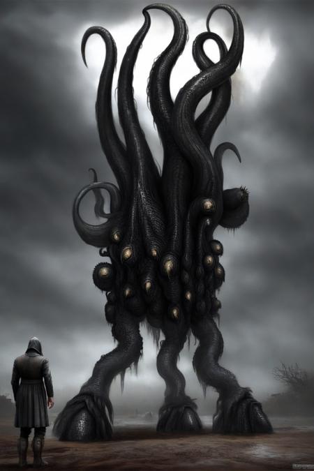 PAseer's Cthulhu Mythos SDXL Dark Young of Shub Niggurath