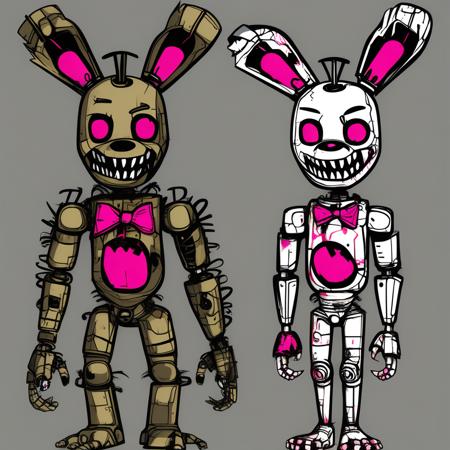 Springtrap and Mangle Style