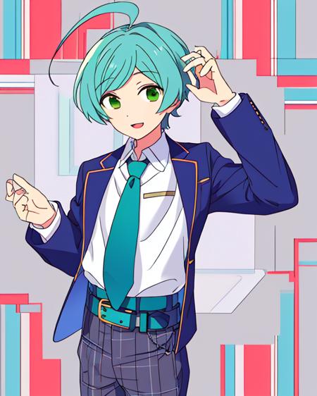 Ensemble Stars!! Kanata Shinkai / あんさんぶるスターズ!! 深海奏汰 (SD1.5 AnyLoraCleanLinearMix-ClearVAE)