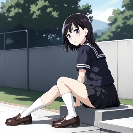 Akiho Taniguchi (Nudist Beach ni Shuugakuryokou de!!) XL pony LORA