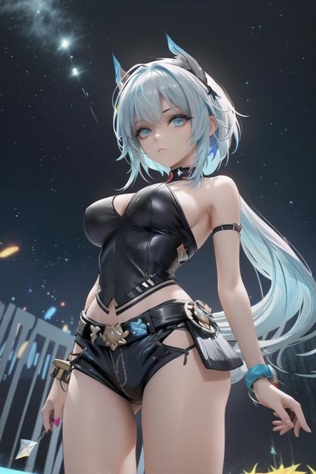 Anime Illust Diffusion Model style extraction test.