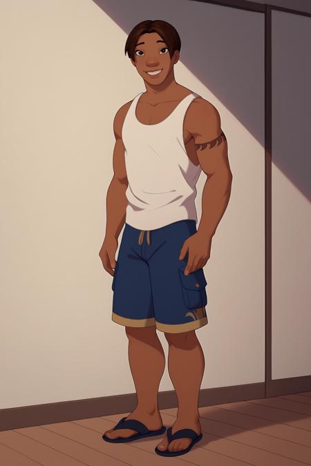 David Kawena (Lilo & Stitch) - Comission LoRA PonyXL [NSFW Support]