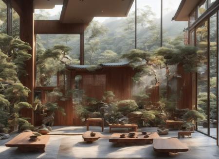 新时代修仙风室内设计 New Age Chinese Immortal Cultivation Interior