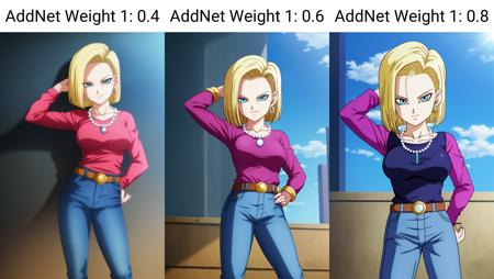 Android 18 - Dragon Ball Z / Super - SDXL / PONY / SD15 - UPDATE