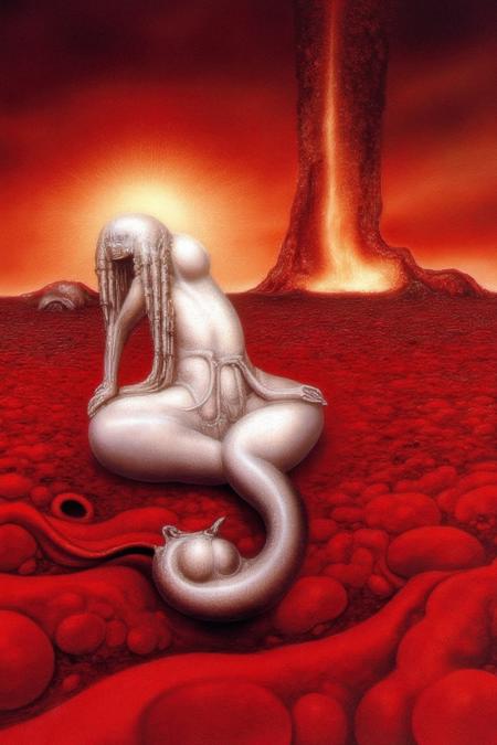 H.R.Giger - ArtStyle (v2) (FLUX)
