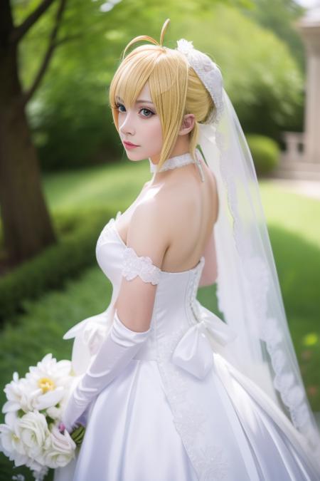 Saber 花嫁 FATE Saber