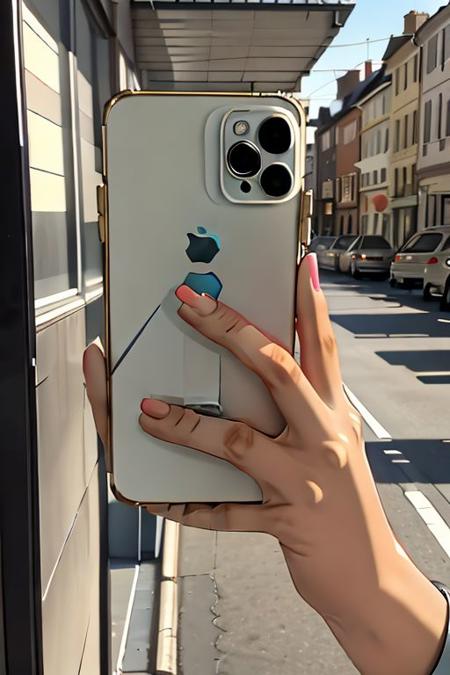 iphone better hand selfie
