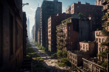 Old Time Post Apocalyptic Enviroment